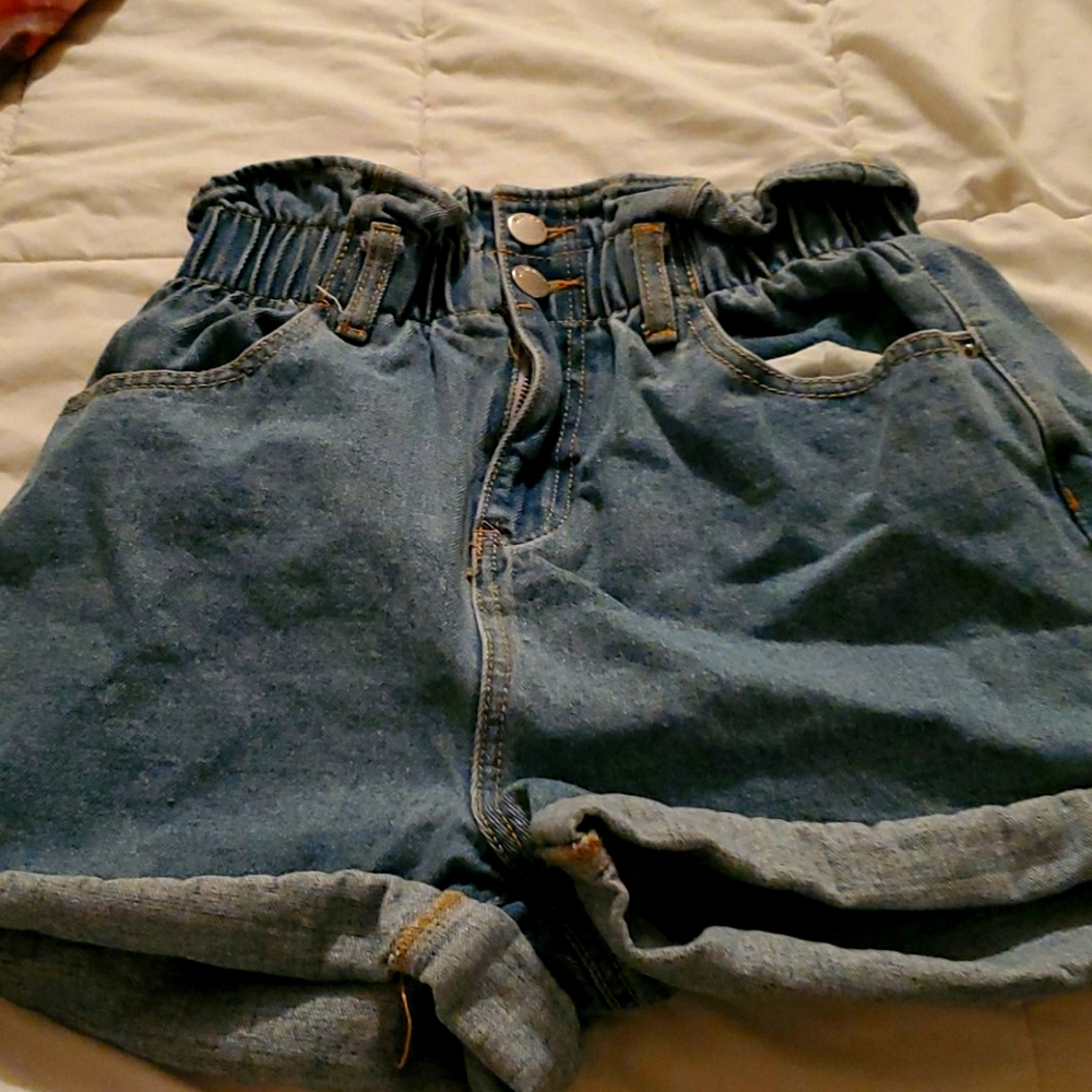 High waisted shorts